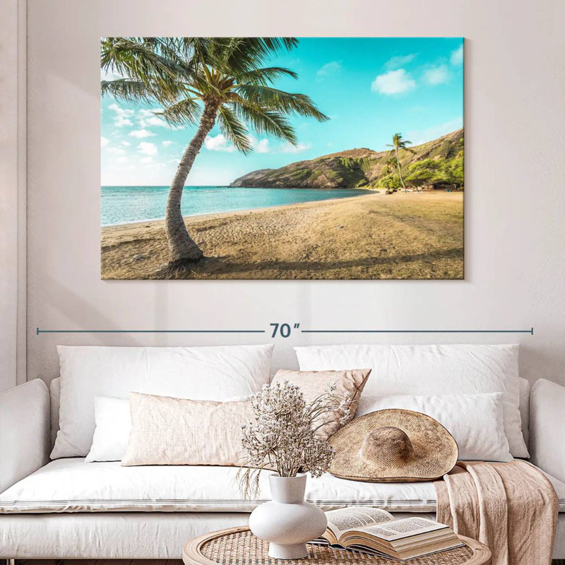 Honolulu Gillard Palms, H 34 po x l 51 po