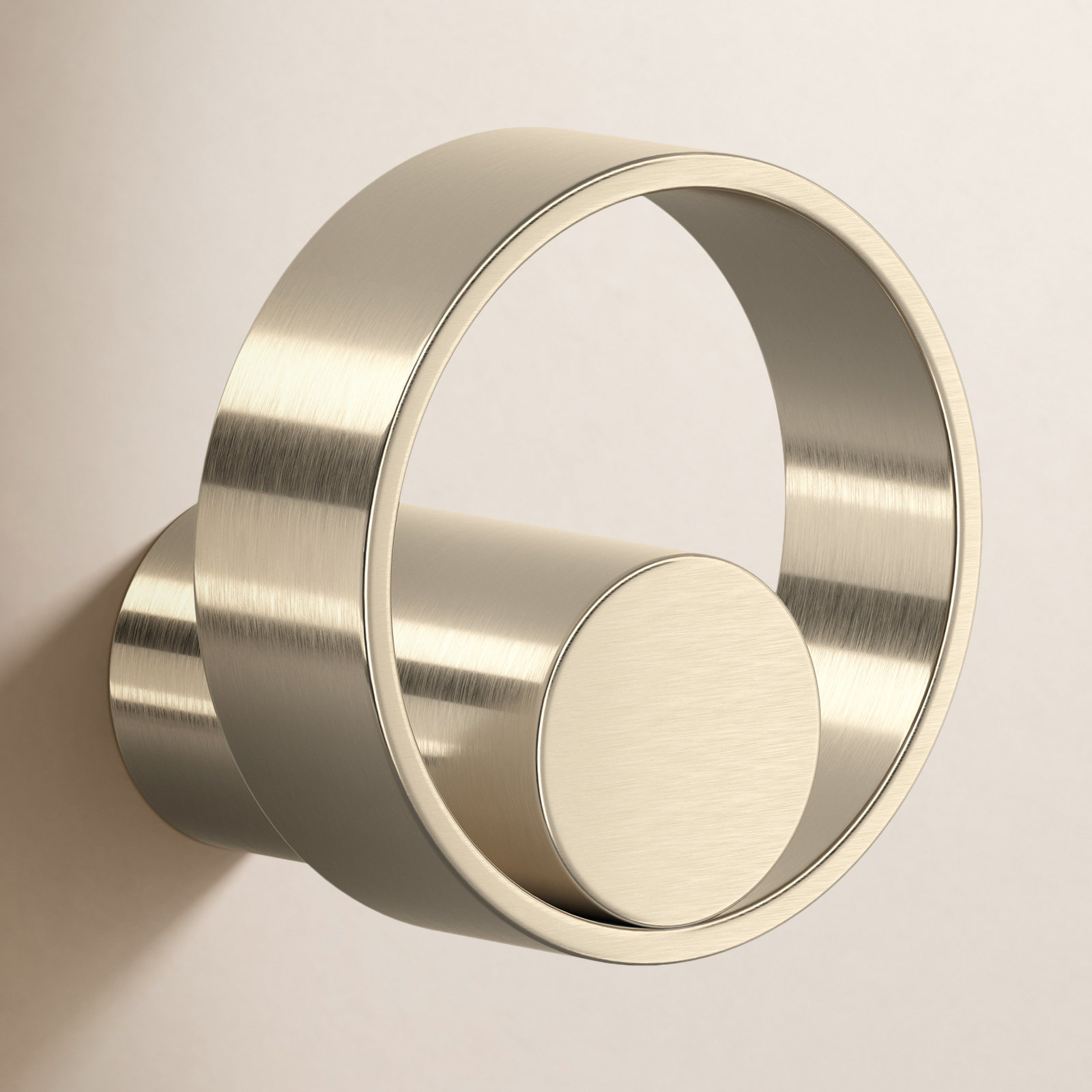 Eclissi Robe Hook, Satin Nickel
