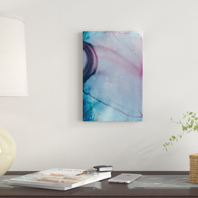 «Into the Galaxy I», impression sur toile, H 26 po x l 18 po x P 1,5 po, Pas de tapis, Toile tendue