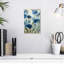 Avery floral abstrait en bleu I-106971981