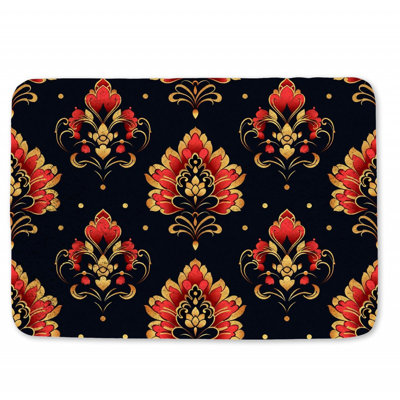 Cigdem Microfiber / Microsuede Non-Slip Bath Mat