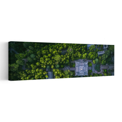 «Lijiang Temple Abstract Contemporary Landscape Landscape», art mural