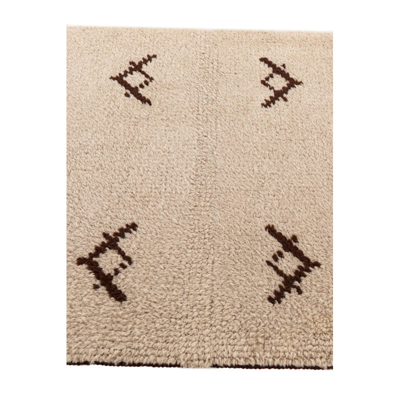 Tapis de couloir beige Kalmanovitz