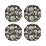 Leopard Walk Pebble 16" Vinyl Placemat