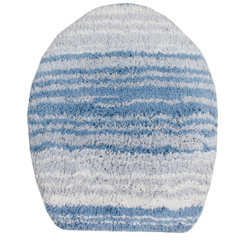 Griffie Toilet Lid Cover, Blue