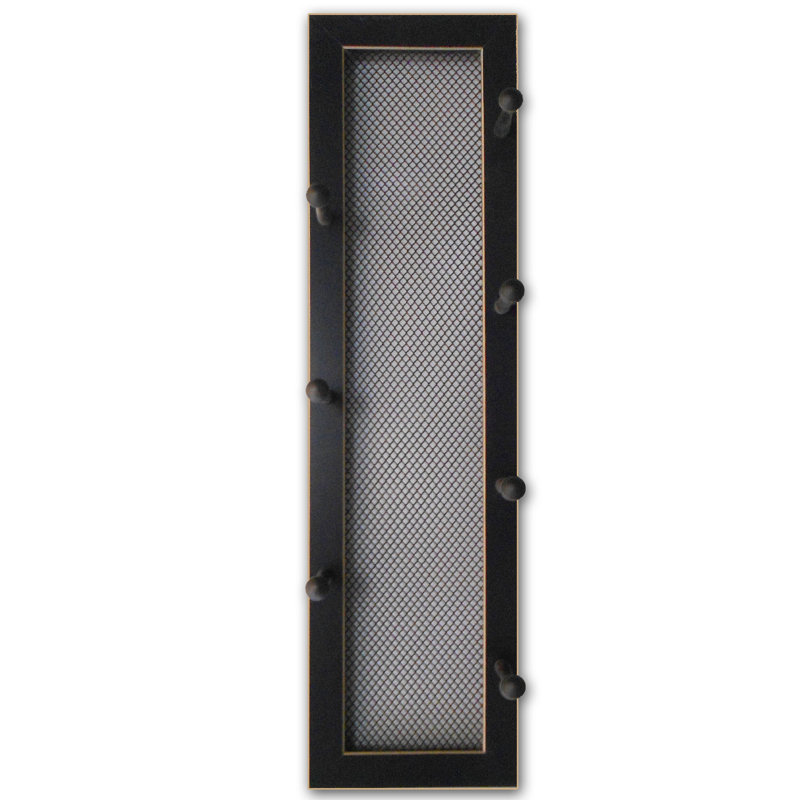 Étagère à 7 tasses par Millwork, H 26 po x l 7 po, Noir