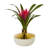 13'' Faux Flowering Plant in Ceramic Pot