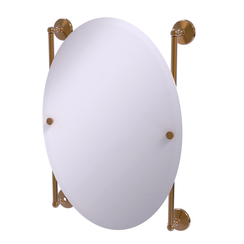 Miroir mural biseauté traditionnel Tilney, Bronze brossé, H 20 po x l 22 po