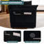 Canapé-lit escamotable 73 po avec poche latérale et USB, canapé-lit 3 en 1 en velours côtelé-1207700388