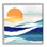 Abstrait soleil et vagues par Ziwei Li