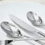 Hammered Silver Dinnerware Set, 40 Pieces, 18/10 Stainless Steel, Unique Wavy Handles + Mirror Polished Finish, Machine Washable For Convenience And Practicality