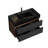 Wall Mounted Floating Bathroom Vanity with Silent Soft - Closing Drawers, One - Piece Basin, Ideal for Modern Bathroom Storage and Style