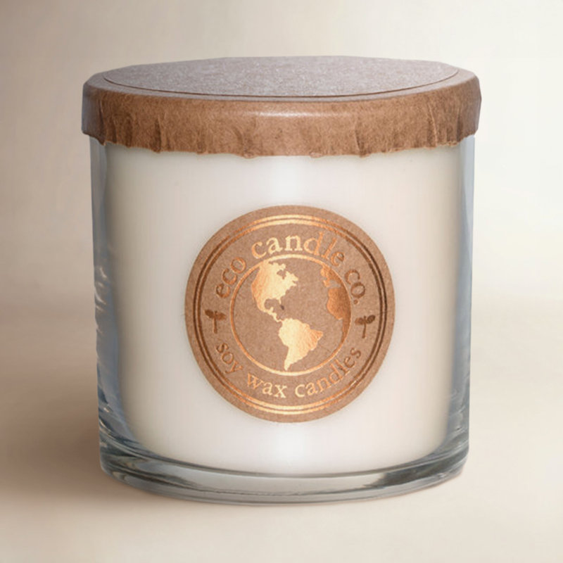 White Tea and Ginger Scented Jar Candle, Jar 6 oz.