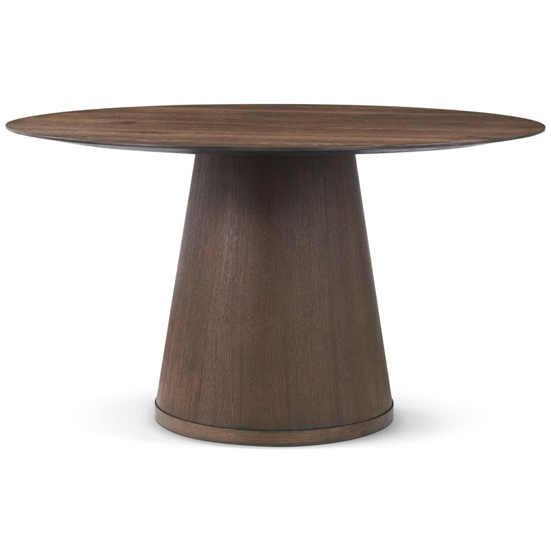 Madrid/WRC Dining Table, 30" H x 62.99" L x 62.99" W, Brown