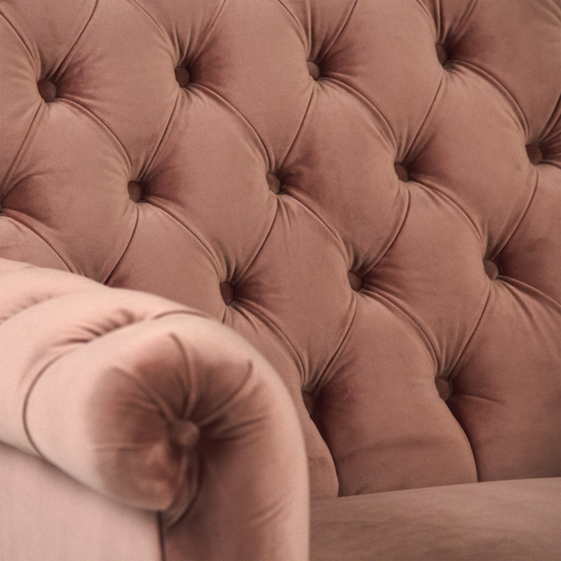 Velvet Tufted Armchair