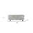 46" Gray and Black Distressed Solid Wood Storage Bench with Flip Top