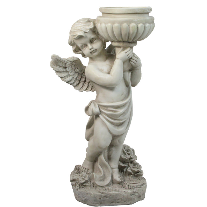 Statue de jardin 17,5 po Cherub Angel