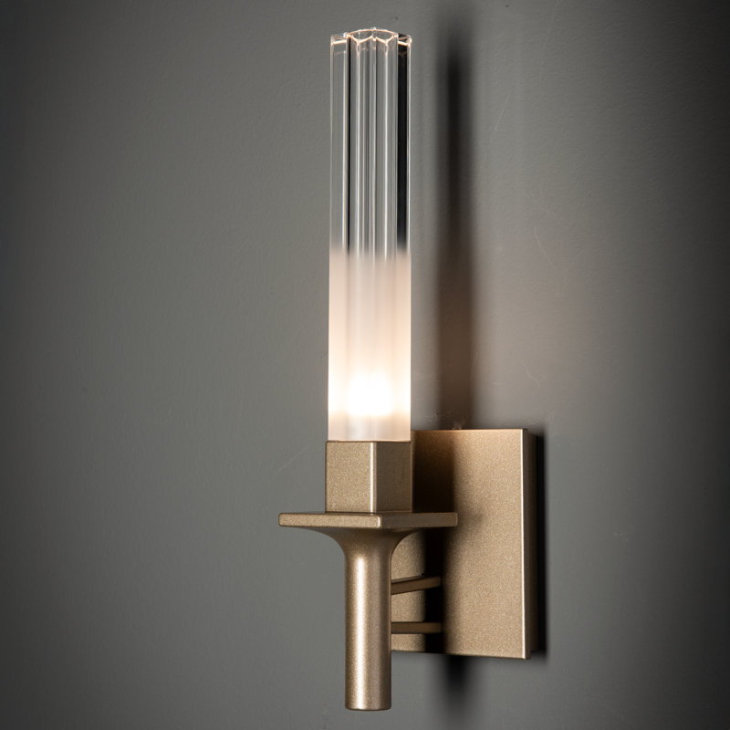 Truss 1-Light Wall Sconce, Soft Gold