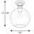 Nadya Glass Semi Flush Mount-214267643