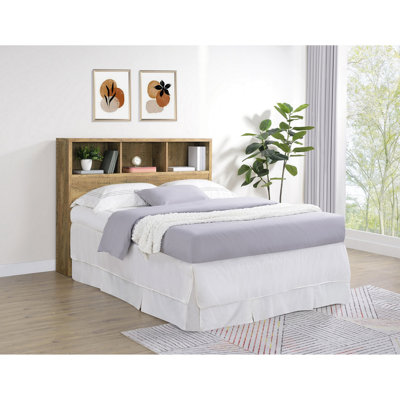 Geary Mango 49-inch Queen Bookcase Headboard