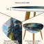 Ensemble de 2 tables basses gigognes Triangle Old Head County Cork Ireland