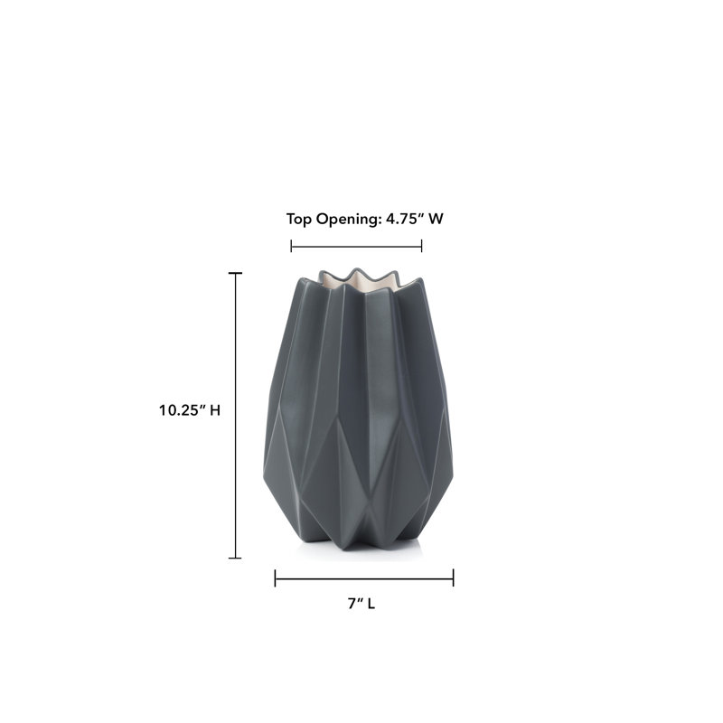 Polina Ceramic Table Vase, Tall