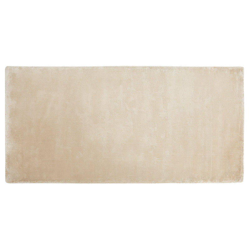 Domanique Solid Colour Viscose Hand Woven 80cm X 150cm Area Rug