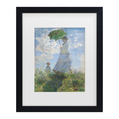 Œuvre encadrée «Bachelor femmes avec un parasol»