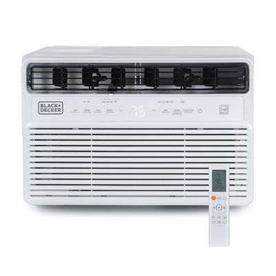 Climatiseur de fenêtre à onduleur 12 000 BTU, noir et blanc + 12000 BTU, série BDWT6