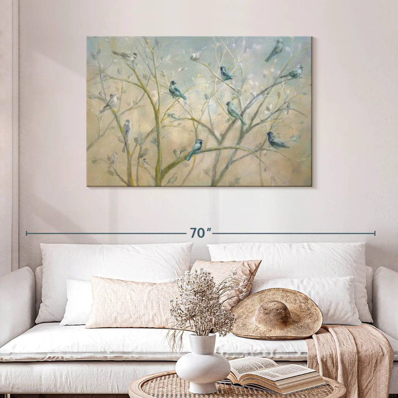 Brampt Spring Gathering, 30" H x 45" W