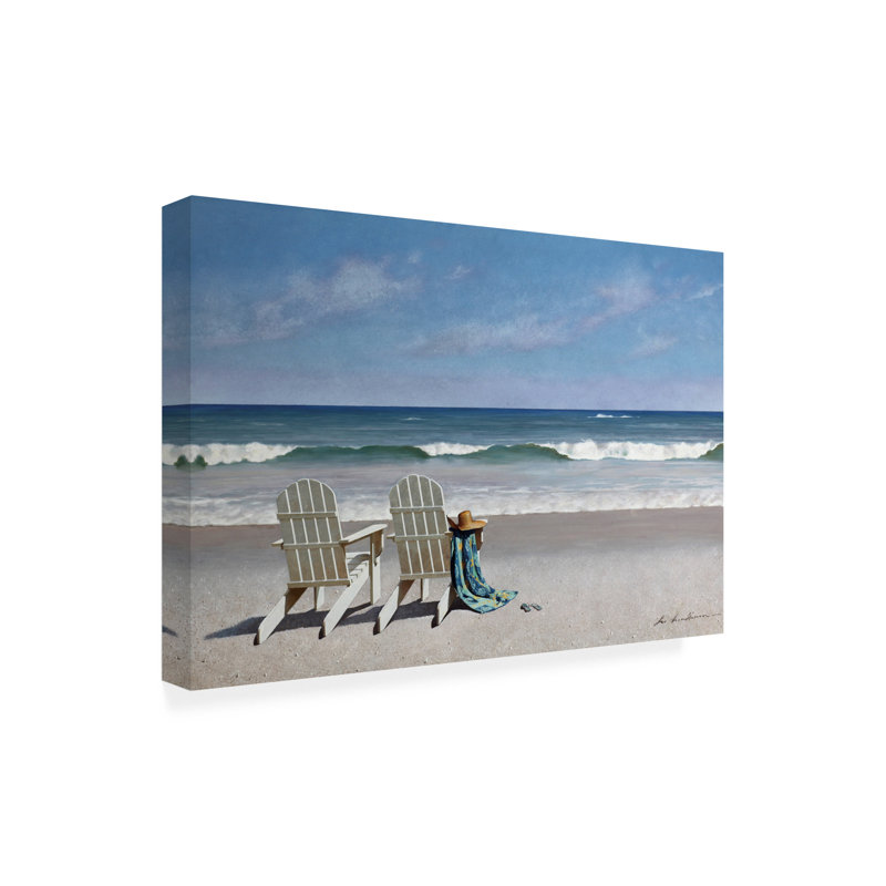 «Tide regarder» par Zhen Huan Lu - photographie sur toile tendue, H 16 po x l 24 po x P 2 po