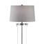 Lampe sur pied traditionnelle en nickel 59,5 po Seben
