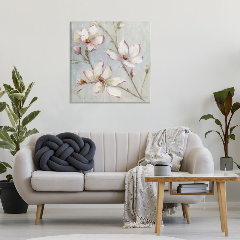 Art mural sur toile Traditional Apple Blossoms par Sally Swatland, H 30 po x l 30 po