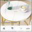 Table de bout ronde moderne en marbre de 20 pouces avec cadre en métal doré, parfaite pour le salon et la chambre à coucher