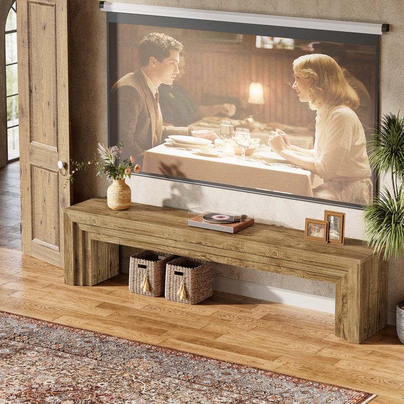 Meuble télé 70,9 po, Brun