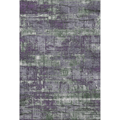 Premium Machine Washable Mouton Geometric Rug