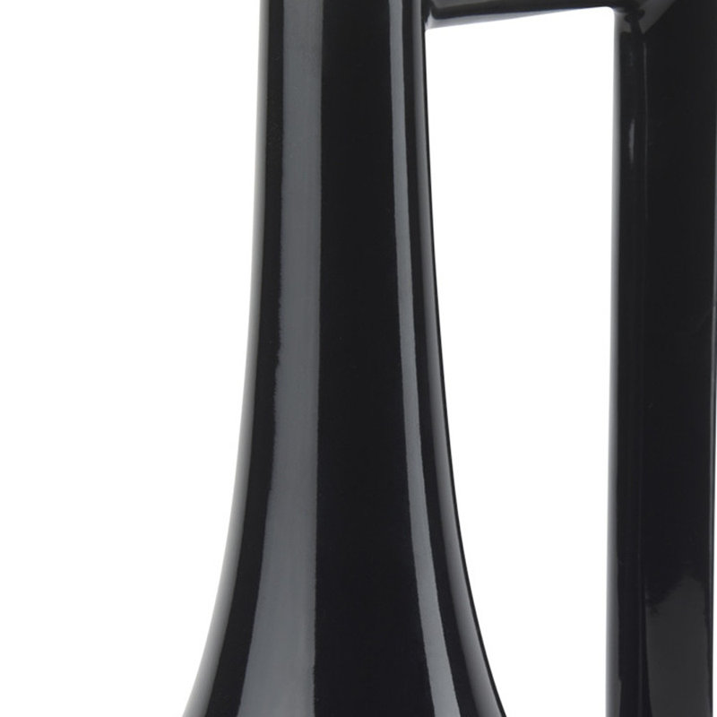 Vase 12 "en céramique noire