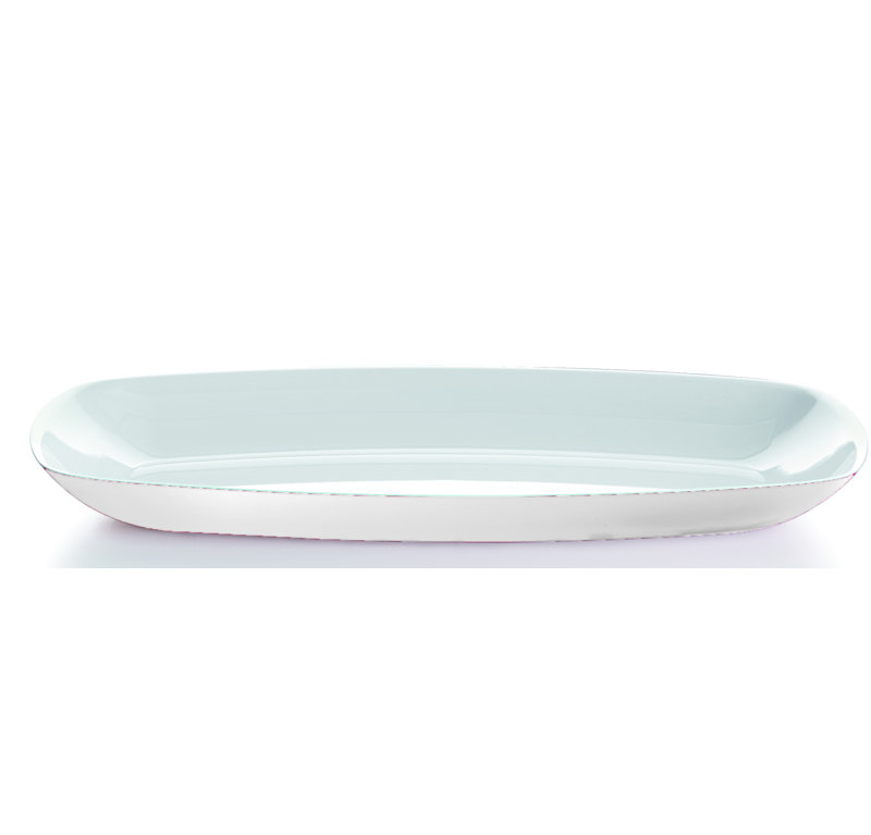 Tray, 1.9" H x 18.5" W x 9" D, Violet