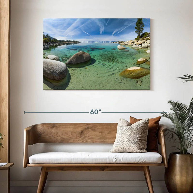 Alvord Lake Tahoe Shoreline, H 30 po x l 45 po