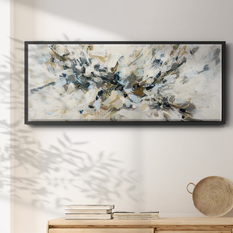 Rising Falcon - Framed Canvas, 24" H x 60" W