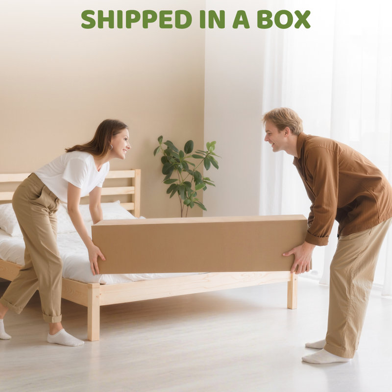 Grand matelas de 8 pouces, mi-ferme, ressorts ensachés, respirant, pour la chambre à coucher