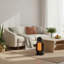 Living And Home 1500W 5118 BTU Electric Panel Space Heater with Adjustable Thermostat and with Digital Display