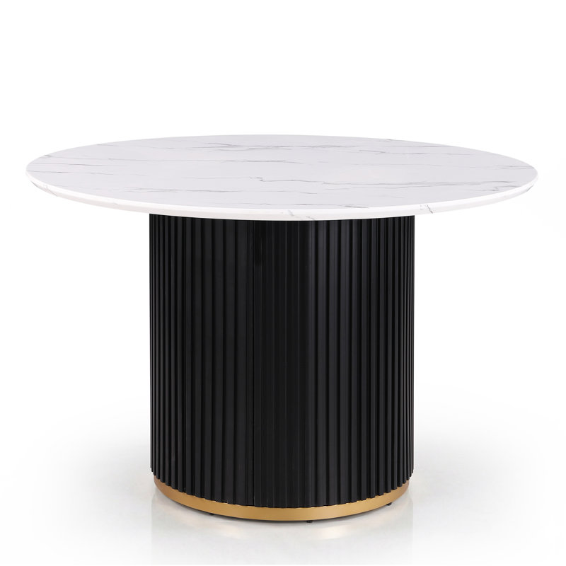 Table de salle à manger à piédestal Gibrilla