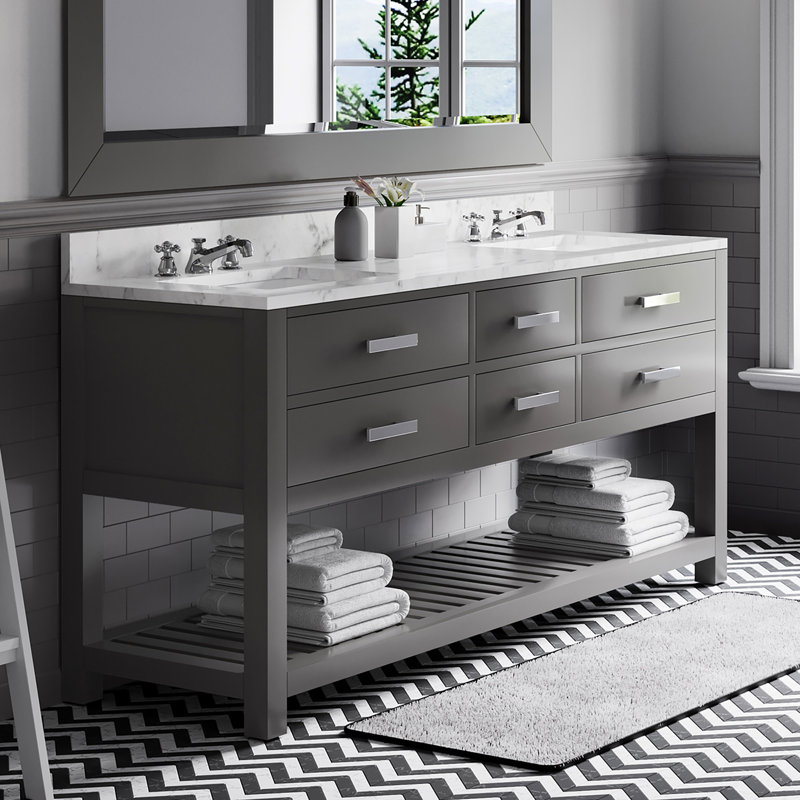Madalyn 72'' W Vanity, Cashmere Gray