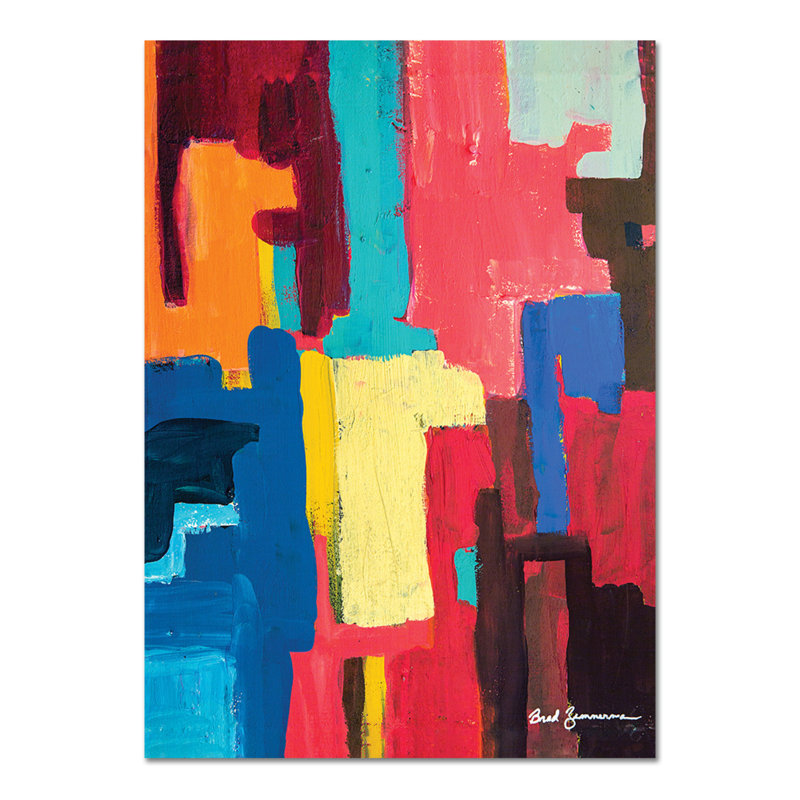 Tutte Le Forme Sono benvenute by Brad Zimmerman - Rectangle Print on Canvas, 100cm H x 70cm W