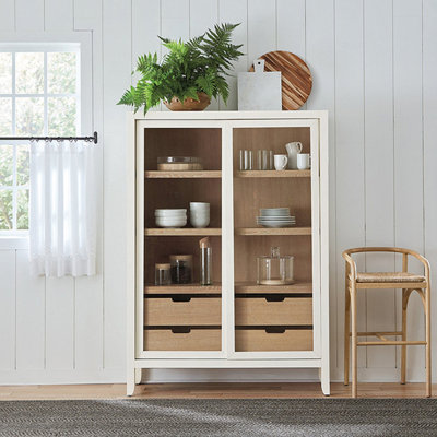 Nordic-style minimalist modern sideboard
