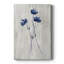 Indigo Botanical III - impression sur toile tendue-248209075