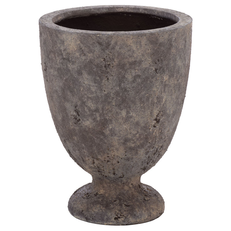 Ella Planter Pot, 14.2 x 14.2 x 18.1, Antique Brown