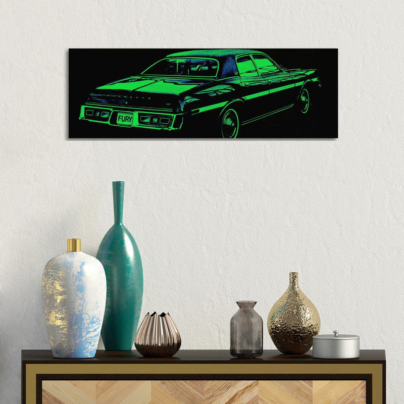 Caddy Fury by 5by5collective - Panoramic Gallery-Wrapped Canvas Giclée on Canvas, Wrapped Canvas