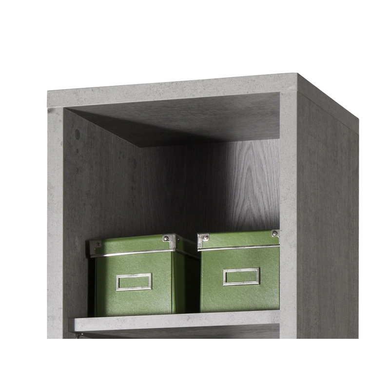 Disegno 217cm H x 44cm W Cube Bookcase